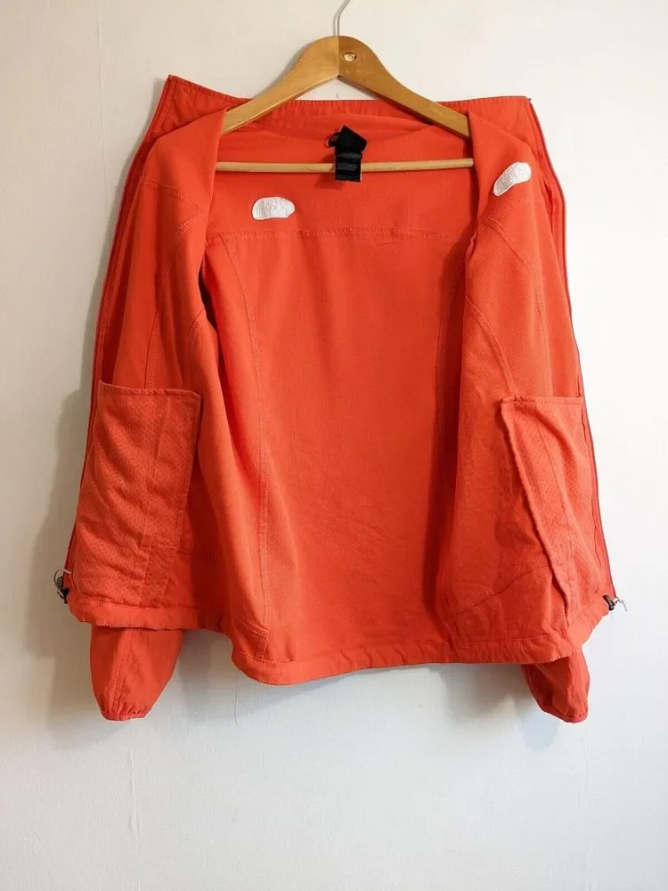 Ladies The North Face Orange Jacket Size Small S 8 10 Lightweight Bright *Faulty - Picture 4 of 16